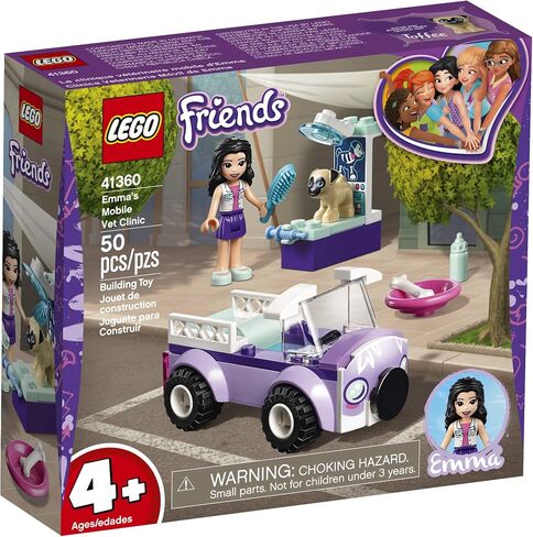 LEGO Friends 4+ Emma’s Mobile Vet Clinic 41360 Building Kit (50 Pieces) in Saudi Arabia