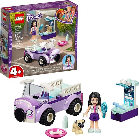LEGO Friends 4+ Emma’s Mobile Vet Clinic 41360 Building Kit (50 Pieces) in Saudi Arabia