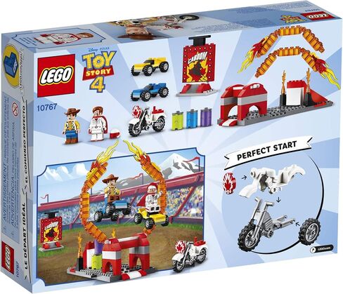 LEGO | Disney Pixar’s Toy Story Duke Caboom’s Stunt Show 10767 Building Kit (120 Pieces) in Saudi Arabia