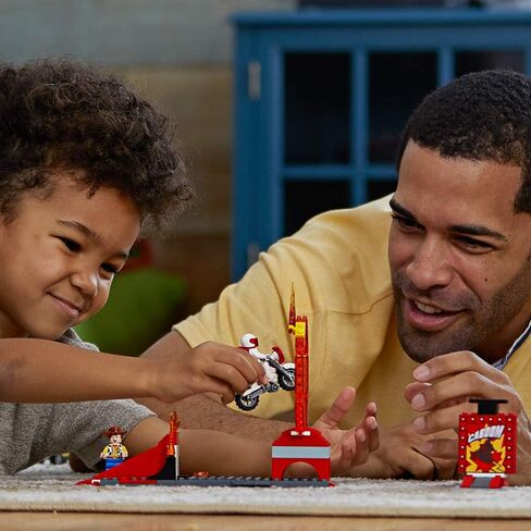 LEGO | Disney Pixar’s Toy Story Duke Caboom’s Stunt Show 10767 Building Kit (120 Pieces) in Saudi Arabia
