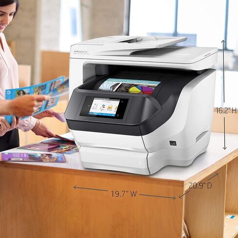 HP OfficeJet Pro 8740 All-in-One Wireless Printer, HP Instant Ink or Amazon Dash replenishment ready (K7S42A) in Saudi Arabia