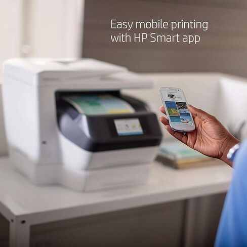 HP OfficeJet Pro 8740 All-in-One Wireless Printer, HP Instant Ink or Amazon Dash replenishment ready (K7S42A) in Saudi Arabia