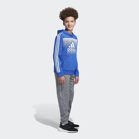 adidas Boys' Plus Size Fade Horizon Pullover Hoodie in Saudi Arabia