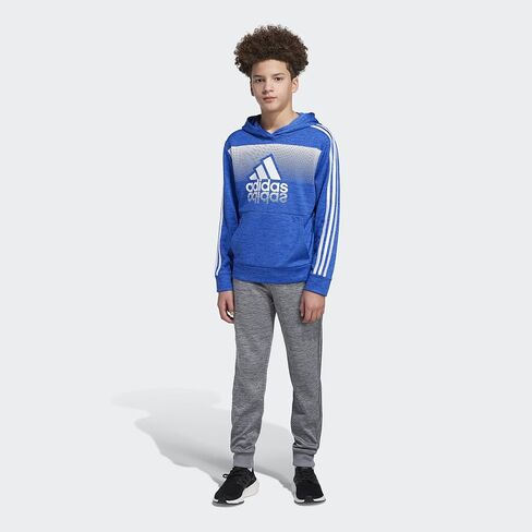 adidas Boys' Plus Size Fade Horizon Pullover Hoodie in Saudi Arabia