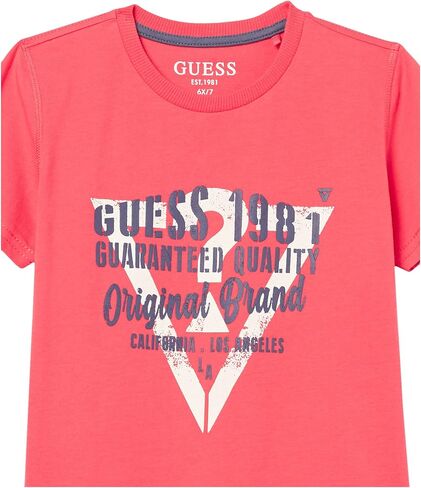 GUESS Boys' Little Crackle Logo Organic Cotton T-Shirt in Saudi Arabia
