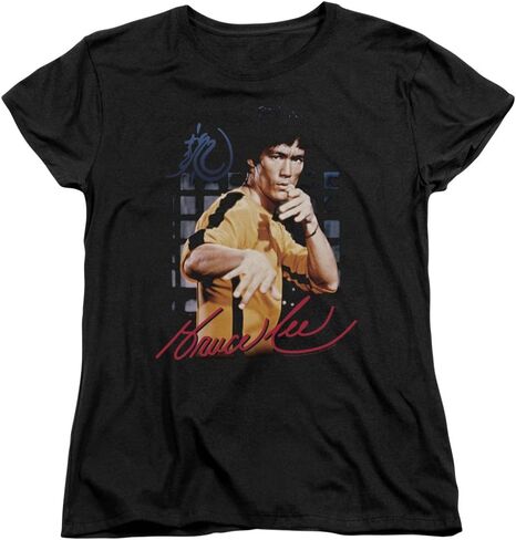 السيدات: Bruce Lee - تيشيرت نسائي أصفر مقاس S in Kuwait