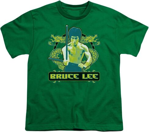 Youth: Bruce Lee-Double Dragons Kids T-Shirt Size YL in Saudi Arabia