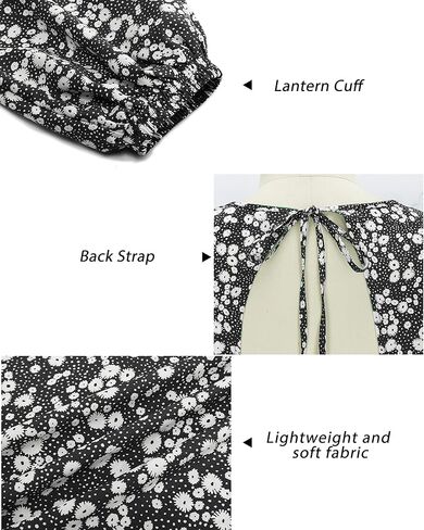 فستان LAISHEN نسائي طويل رسمي مزين بالورود وأكمام طويلة ورقبة دائرية بدون ظهر للحفلات in Kuwait