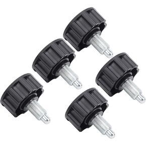 Pull Pin Spring Knob 5pcs Fitness Pop Pull Pin Knob M16 Exercise Training Machines Release Bike Equipment in Saudi Arabia