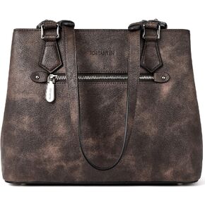 BOSTANTEN Women Handbag Leather Shoulder Bags Soft Designer Top Handle Purse