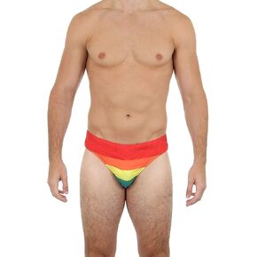 UZZI Men's Hot Body Swim Bikini Swimwear Patriotic Flag