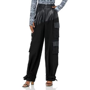 Romeo Hunte x The Drop Women's Black Cargo Pant in Saudi Arabia