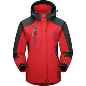 سترة BASUDAM النسائية ذات غطاء المطر مقاومة للماء وخفيفة الوزن بغطاء للرأس ومقاومة للخدش in Kuwait