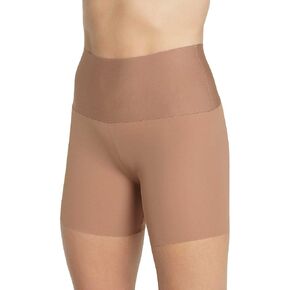 Leonisa Stay-in-Place Seamless Shorts for Women - High Waisted Shapewear Tummy Control