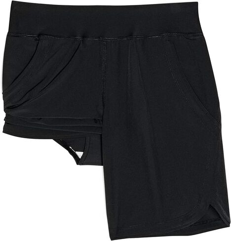 شورت Lands' End للسيدات مقاس 9 بوصات سريع الجفاف بخصر مرن متواضع للسباحة مع لباس داخلي in Kuwait