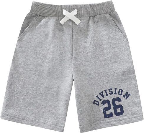 GLASH Kids Boys French Terry Cotton Shorts 3-Pack in Kuwait