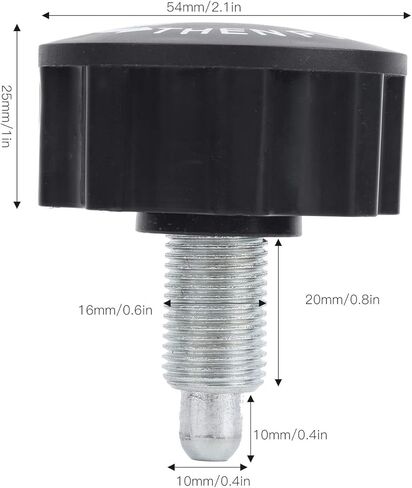 Pull Pin Spring Knob 5pcs Fitness Pop Pull Pin Knob M16 Exercise Training Machines Release Bike Equipment in Saudi Arabia