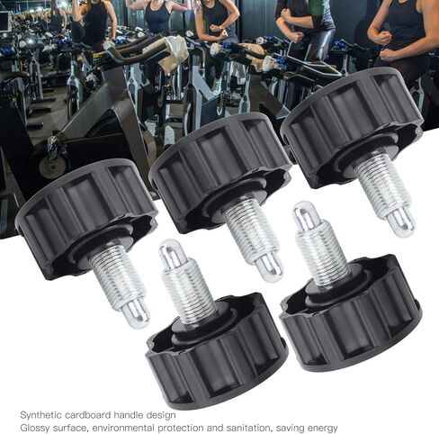 Pull Pin Spring Knob 5pcs Fitness Pop Pull Pin Knob M16 Exercise Training Machines Release Bike Equipment in Saudi Arabia