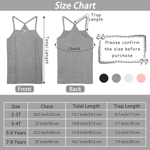 Poroka 4 قطع من قمصان الرقص للفتيات بدون أكمام وحزام السباغيتي قميص داخلي للفتيات للرقص والباليه واليوجا in Kuwait