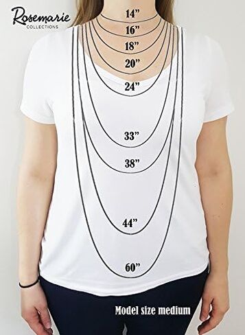 Rosemarie Collections Women's Stunning Glass Crystal Rhinestone Strand Extra Long Necklace, 60" in Kuwait