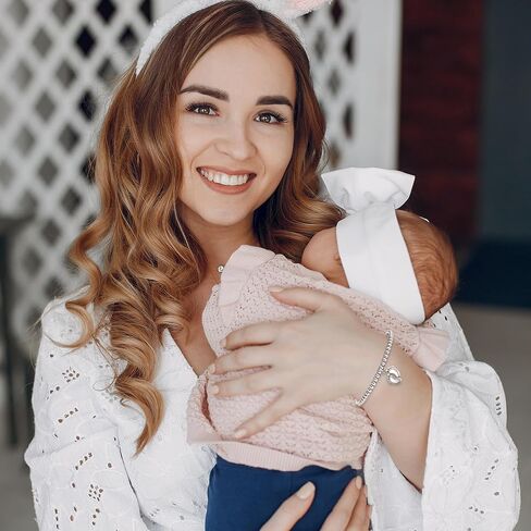 هدايا الأم الجديدة من HGDER للنساء، ماما في عيد الأم لأول مرة لتكون سوارًا للأم المذهلة in Saudi Arabia
