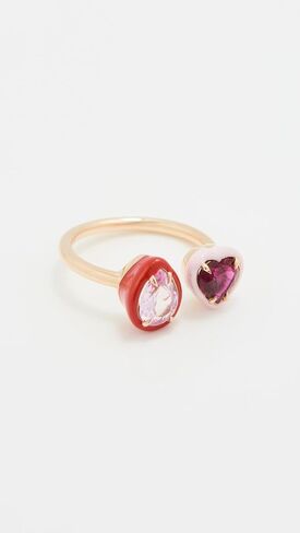 Alison Lou Women's Two Stone Cocktail Ring in Saudi Arabia