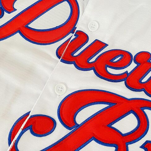 Roberto Clemente #21 Men Puerto Rico World Game Classic Baseball Jersey Stitched 90s Clothing Shirt for Party in Kuwait