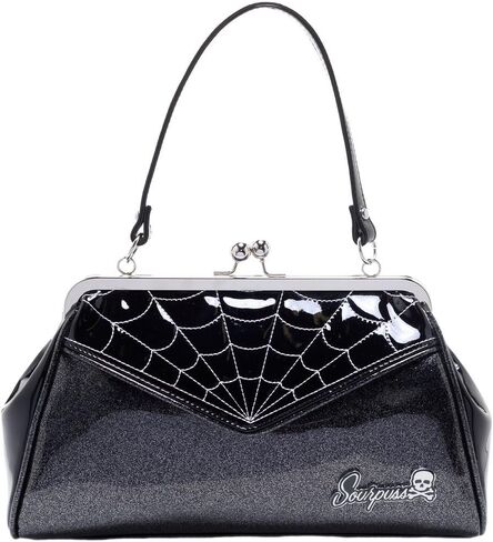 محفظة أطفال Sourpuss Spiderweb ذات المقعد الخلفي باللون الفضي in Kuwait