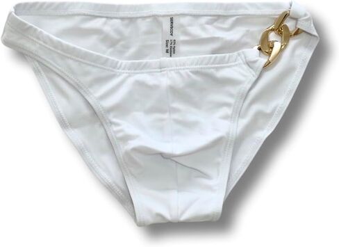 ServBody Gold Chain Men’s Briefs, Swimwear, Durable and Comfortable for Any Type of Activity! 4 Different Solid Colors! in Kuwait