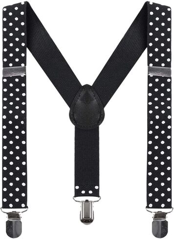 IMEKIS Baby Boys Half 1st 2nd Birthday Cake Smash Outfit Diaper Cover + Suspenders + Bowtie + Headband for Photo Props in Kuwait