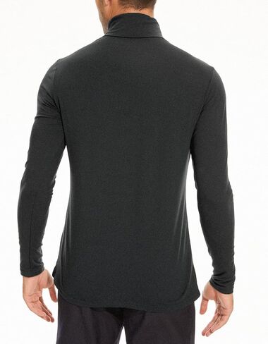 Mens Turtleneck Long Sleeve Shirts Slim Fit Turtle Neck T Shirt Lightweight Basic Classic Pullovers Top in Saudi Arabia