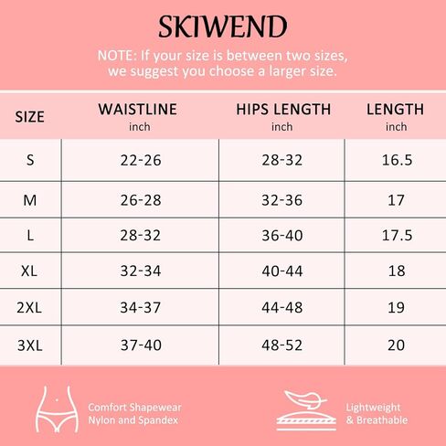 SKIWEND ملابس داخلية للنساء للتحكم في البطن، سراويل داخلية لرفع المؤخرة، ملابس داخلية لتشكيل الجسم، ملابس داخلية لحزام الفخذين، أنحل in Kuwait