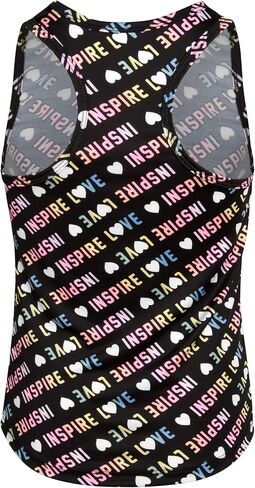 RBX Girls' Active Pants Set - 3 Piece Long Sleeve Shirt, Tank Top, and Leggings (7-16) in Saudi Arabia
