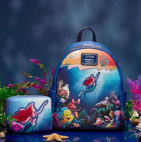 حقيبة ظهر Loungefly Little Mermaid - Ariel، Amazon Exclusive Disney in Kuwait