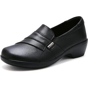 UZB Loafers for Women Dress Shoes Low Heel Slip On Shoes Casual Work Office Dressy Shoes