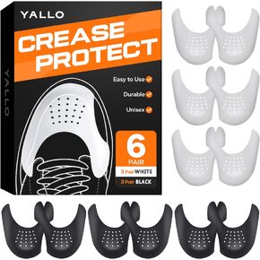 واقيات التجاعيد من يالو (6 أزواج)، واقيات التجاعيد للأحذية، واقيات التجاعيد للأحذية المنخفضة، واقي ضد التجاعيد للأحذية الرياضية in Kuwait