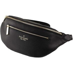 Kate Spade New York Leila Pebble Leather Belt Bag (black) in Saudi Arabia
