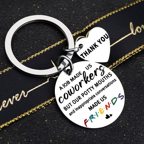 isiyu Boss Day Colleague Gifts Funny Gift For Coworker Friends Leader Mentor Office Friendship Keychain Gifts For Office Friends Memorial Leaving Job Gifts For Women Men Christmas Birthday Gifts in Saudi Arabia