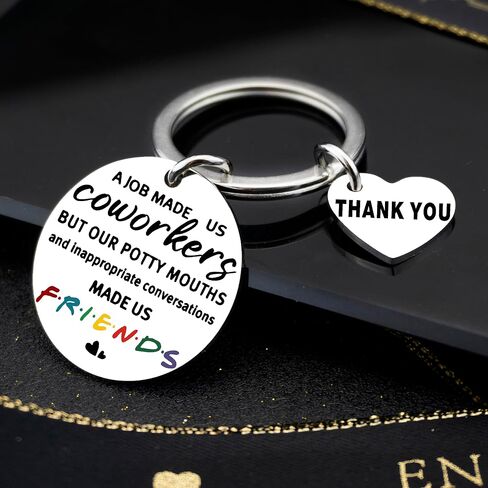 isiyu Boss Day Colleague Gifts Funny Gift For Coworker Friends Leader Mentor Office Friendship Keychain Gifts For Office Friends Memorial Leaving Job Gifts For Women Men Christmas Birthday Gifts in Saudi Arabia