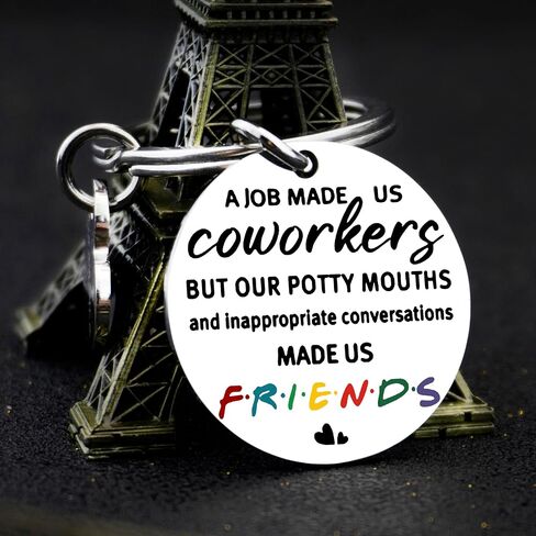 isiyu Boss Day Colleague Gifts Funny Gift For Coworker Friends Leader Mentor Office Friendship Keychain Gifts For Office Friends Memorial Leaving Job Gifts For Women Men Christmas Birthday Gifts in Saudi Arabia