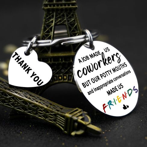 isiyu Boss Day Colleague Gifts Funny Gift For Coworker Friends Leader Mentor Office Friendship Keychain Gifts For Office Friends Memorial Leaving Job Gifts For Women Men Christmas Birthday Gifts in Saudi Arabia