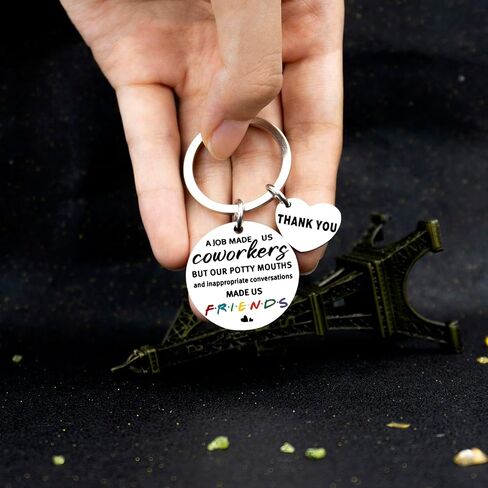 isiyu Boss Day Colleague Gifts Funny Gift For Coworker Friends Leader Mentor Office Friendship Keychain Gifts For Office Friends Memorial Leaving Job Gifts For Women Men Christmas Birthday Gifts in Saudi Arabia