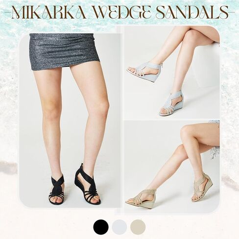 ميكاركا صندل بكعب متوسط مفتوح من الامام مرصع باحجار الراين اللامعة وحزام للكاحل مناسب للزفاف والعروس والحفلات الراقصة والرقص in Kuwait