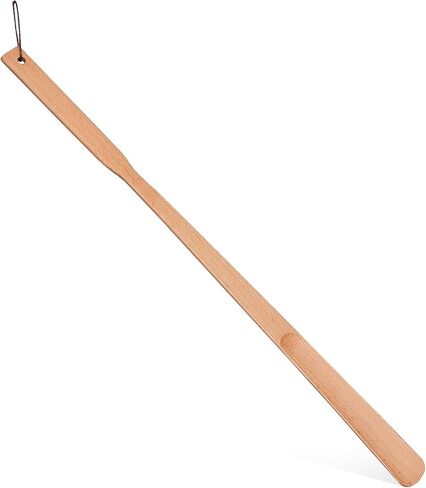 فانوير بوق احذية خشبي بمقبض طويل، بوق احذية خشبي لكبار السن والرجال والنساء والاطفال والحمل، 27.5 انش in Kuwait