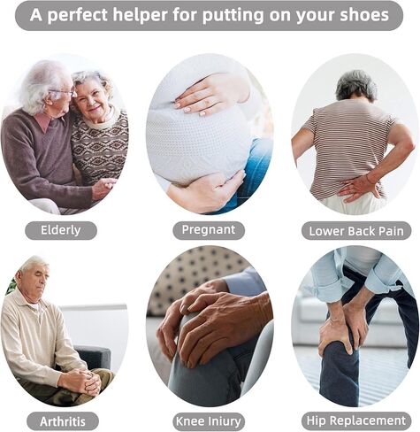 فانوير بوق احذية خشبي بمقبض طويل، بوق احذية خشبي لكبار السن والرجال والنساء والاطفال والحمل، 27.5 انش in Kuwait