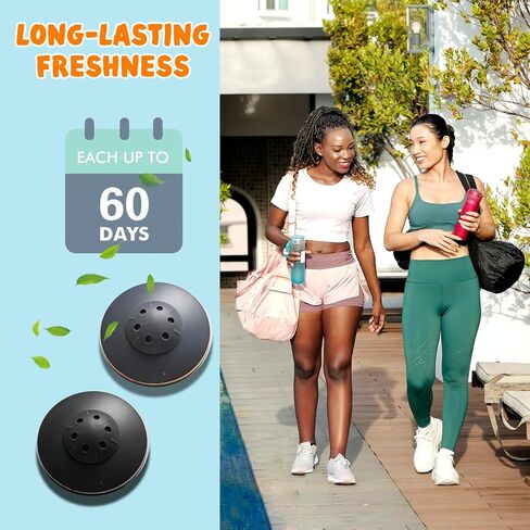 4 Packs Sneaker Deodorizer Balls, Long Lasting Odor Eliminator Air Fresheners With Essential Oil Cologne for Sneakers, Boots, Gym Bags, Drawers, and Locker. Shoe Deodorizer Balls Neutralizes Sweat Odor - Easy Twist Lock/Open Mechanism. in Saudi Arabia