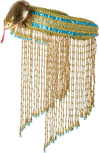 Forum Novelties Women's Egyptian Costume Accessory Asp Snake Beaded Headpiece in Saudi Arabia