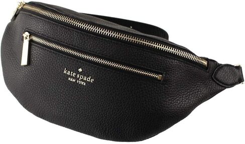Kate Spade New York Leila Pebble Leather Belt Bag (black) in Saudi Arabia