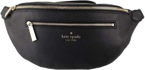 Kate Spade New York Leila Pebble Leather Belt Bag (black) in Saudi Arabia