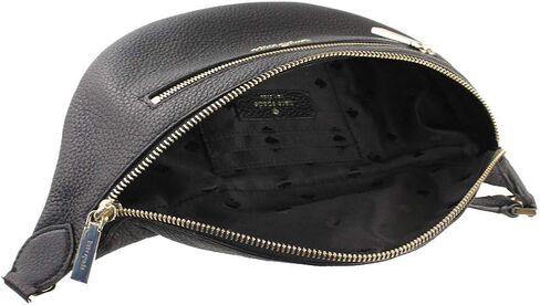 Kate Spade New York Leila Pebble Leather Belt Bag (black) in Saudi Arabia